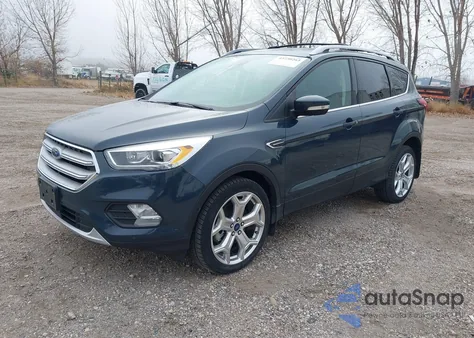 2019 Ford Escape Titanium z USA, uszkodzony, nr VIN 1FMCU9J95KUB60613